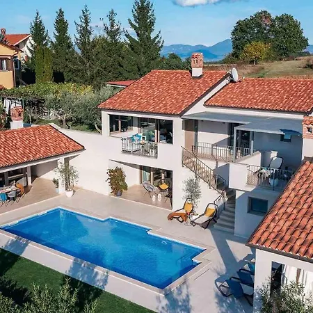 A Stunning With A Swimming Pool In Near Pazin