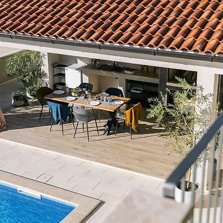 A Stunning With A Swimming Pool In Near Pazin